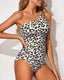 Ocevara - One Shoulder One Piece Swimsuit for Women Tummy Control Bathing Suits