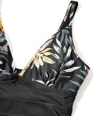 Ocevara Ocevara - Women Sexy Mesh Tummy Control Swimsuit Push Up High Waisted Bathing Suit - image 38