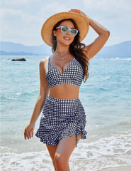 Ocevara Ocevara - Women's High Waisted Bikini Sets Tummy Control Swim Skirt Two Piece Swim Suit - image 24