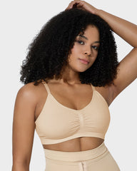 Ocevara Ocevara Women's Full Coverage Non-Padded Wireless Sculpt Bra - image 2