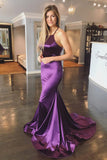 Charming Mermaid Green Long Prom Dress With Sweep Train OKJ70