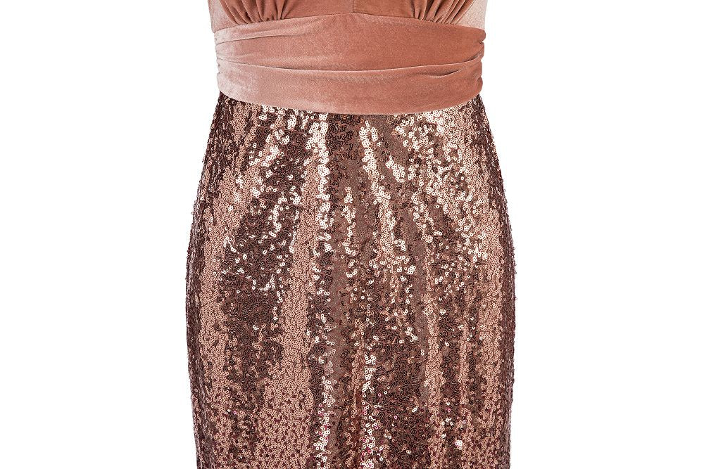 Mermaid Sequins Elegant Long Prom Dress Formal Evening Dress XU90802