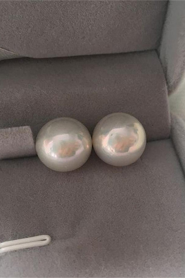 Big White AA 13-14mm Freshwater Loose Pearl P39