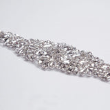 Rhinestone Bridal Belts Pearl Long Ribbon Wedding Sash BS2