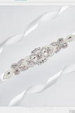 Pearls and Beads White Wedding Sashes Belt On Sale BS14