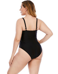 Ocevara Purple High Neckline Floral One-Piece Swimsuit - image 2
