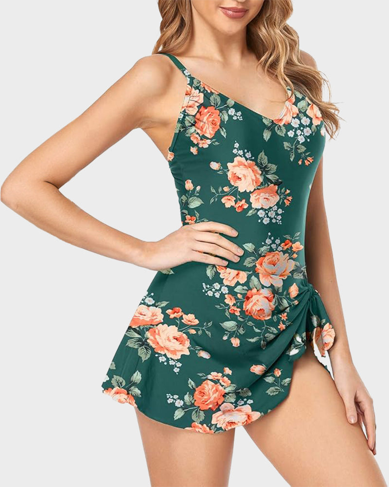 Ocevara Ocevara - Women's Tummy Control Slim Fit One Piece Swimsuit - image 2