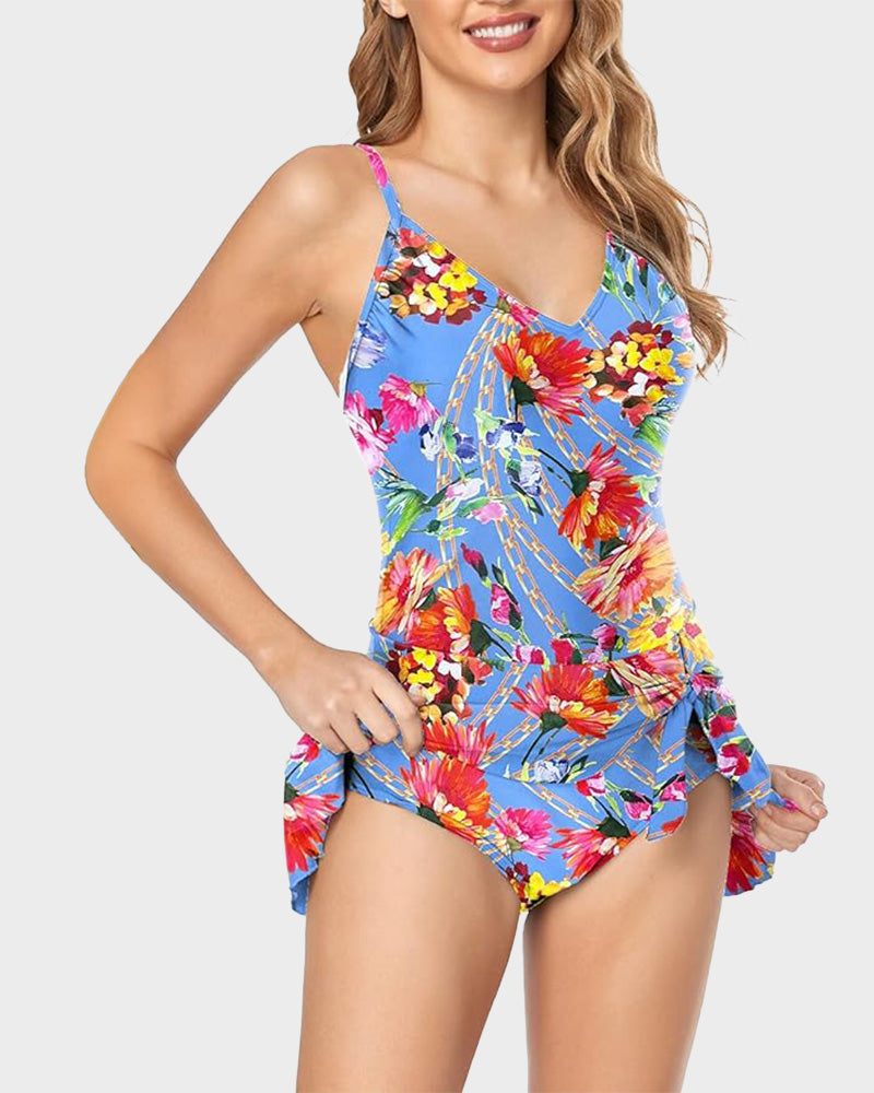 Ocevara Ocevara - Women's Tummy Control Slim Fit One Piece Swimsuit - image 26