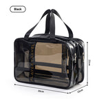 New portable waterproof large-capacity wet and dry separation toiletry, makeup storage and swimming bag