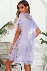 Ocevara Fashion Hollow V Neck Swimsuits Cover Up - image 2