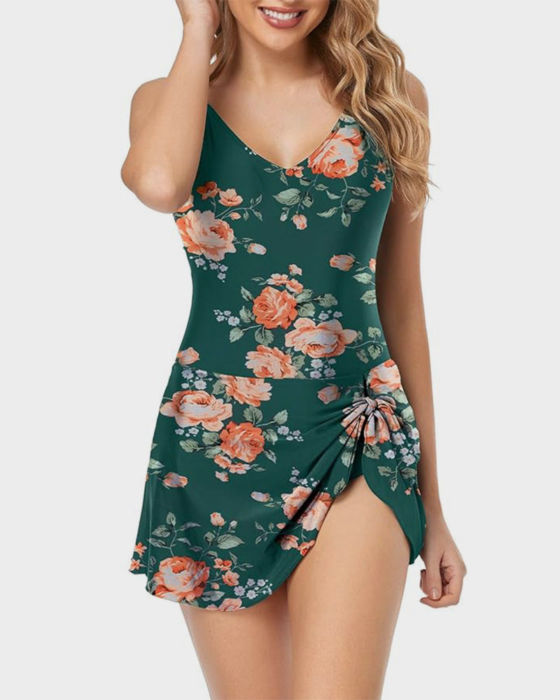 Ocevara Ocevara - Women's Tummy Control Slim Fit One Piece Swimsuit - image 4