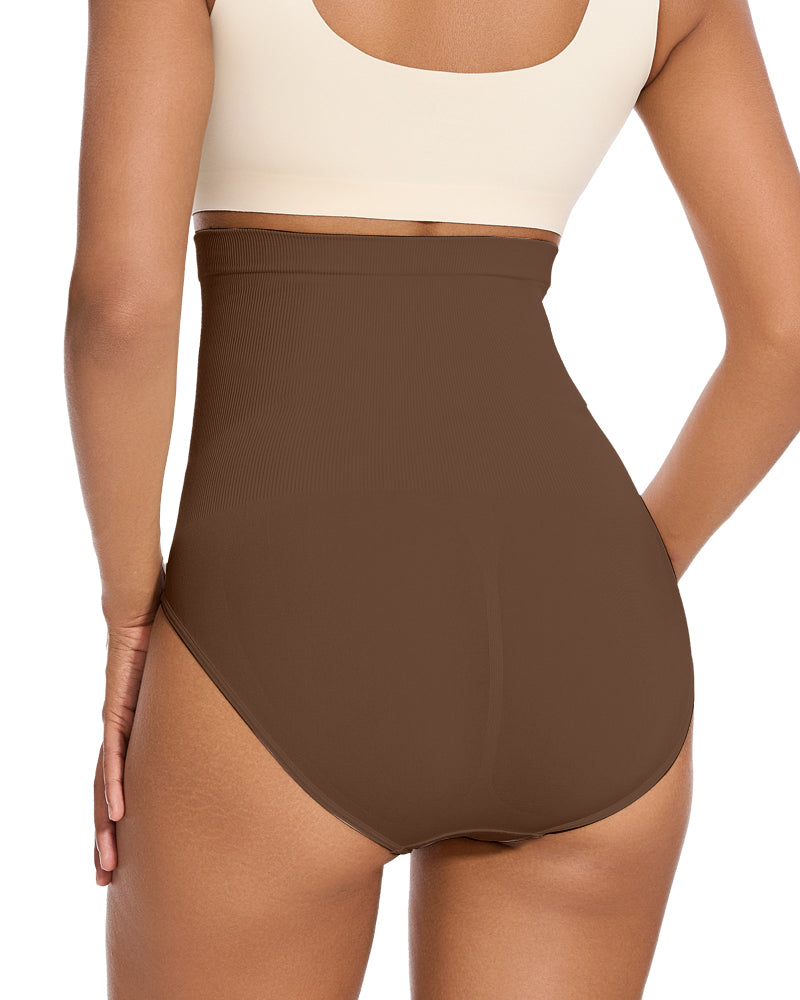 Ocevara High Waist Tummy Control Brief Panty (2 Pack) - image 9