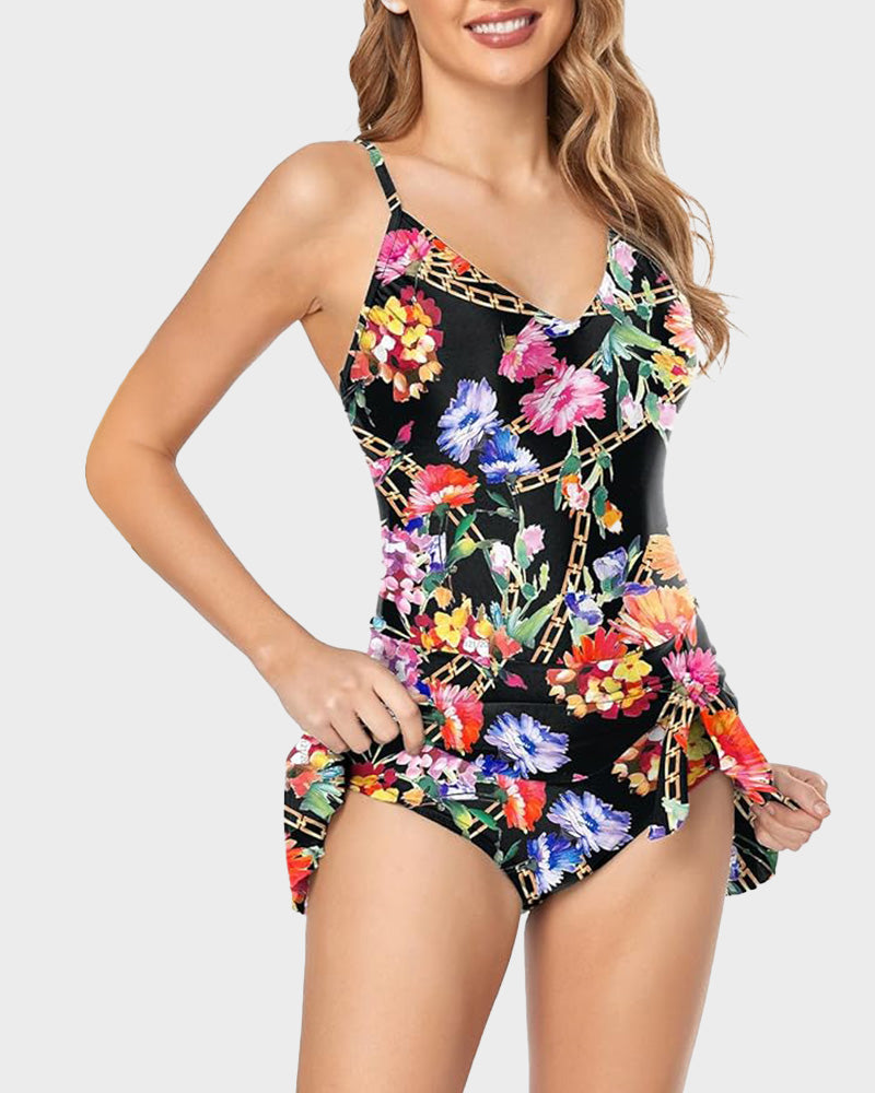 Ocevara Ocevara - Women's Tummy Control Slim Fit One Piece Swimsuit - image 33