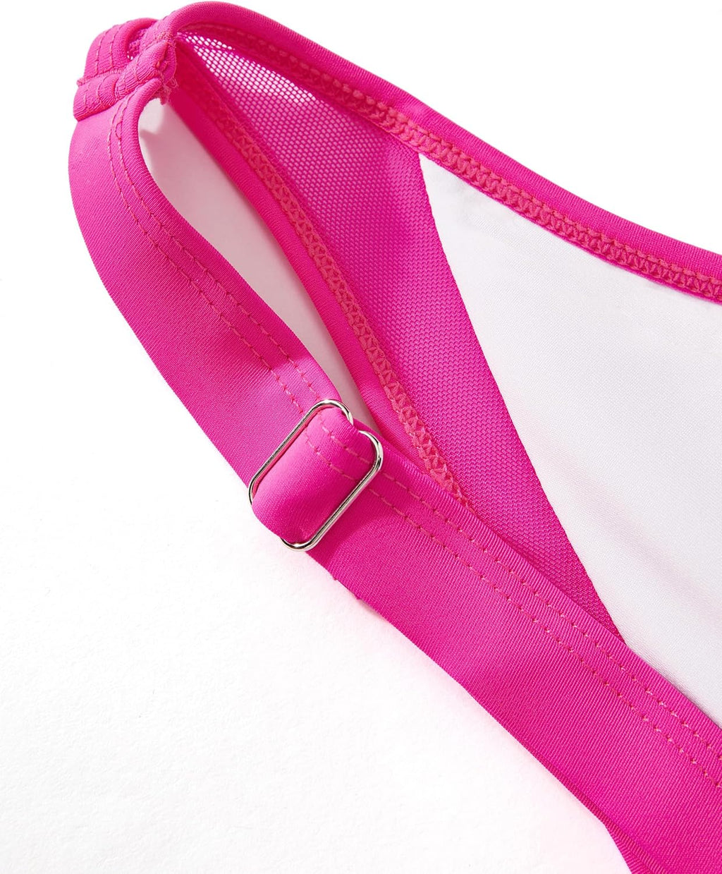 Ocevara - Women Sexy Mesh Tummy Control Swimsuit Push Up High Waisted Bathing Suit