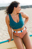Atlantic Deep Switch V Crop Bikini Set