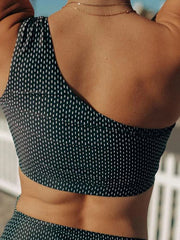 Ocevara Midnight Dash Icon Swim Crop Bikini Set - image 4