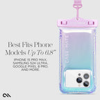 IP68 Waterproof Phone Pouch - Floating Waterproof Phone Case w/Crossbody Lanyard - Cruise Ship Travel Essentials - Compatible w/All Devices - Touchscreen Friendly