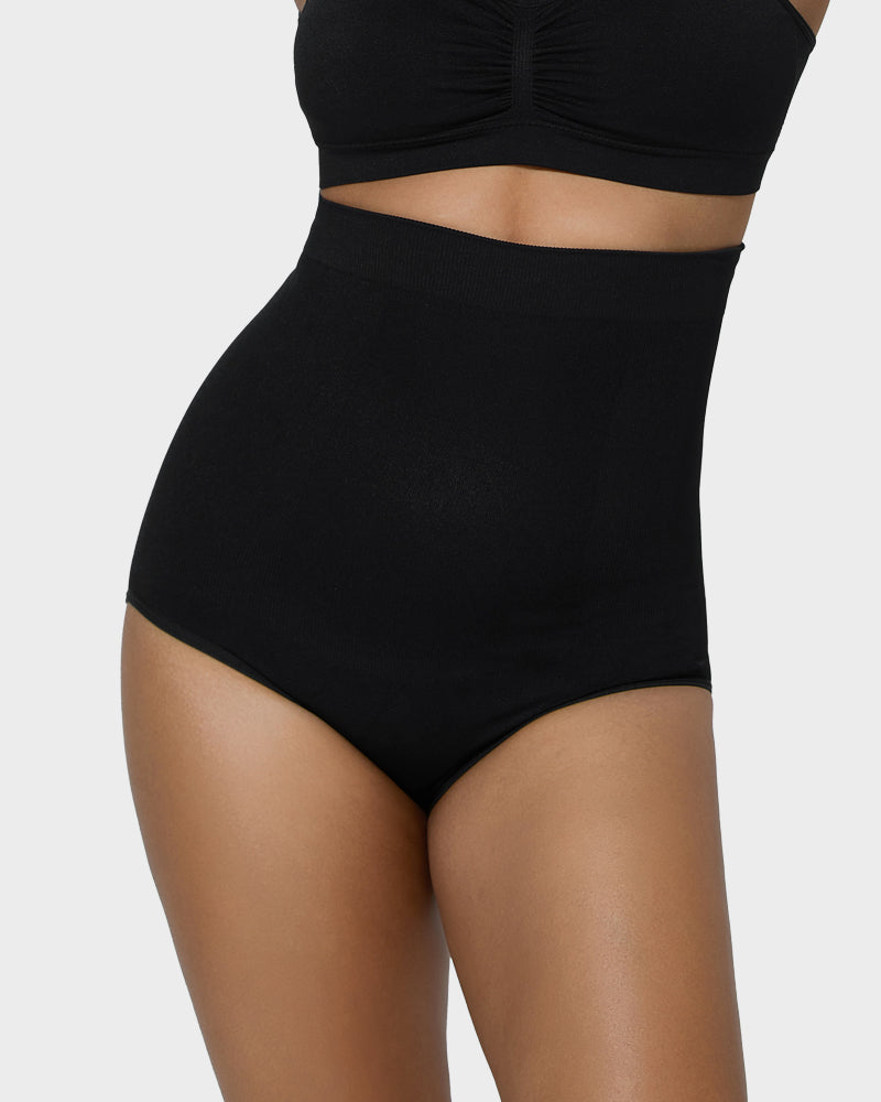 Ocevara High Waist Tummy Control Brief Panty (2 Pack) - image 1