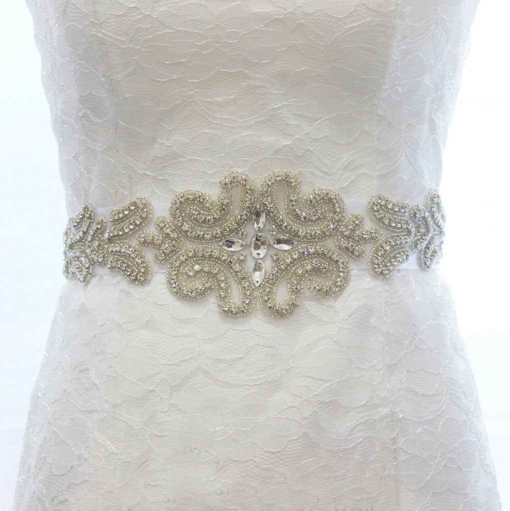Shinny Diamond Bridal Belts Wedding Accessories BS4