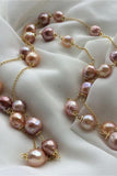 Beautiful Handmade Baroque 15-16mm Freshwater Pearl Necklace P22