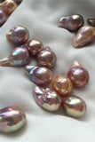 AAAA 14.5-17mm Multi-colored Baroque Loose Pearl P33