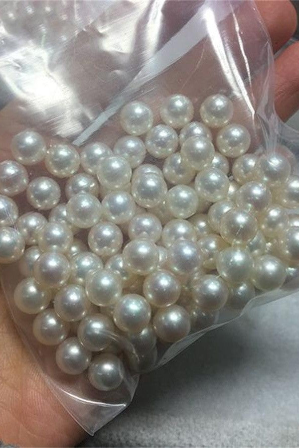Classy 8-9mm Round Freshwater Loose Pearl P36