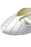 High Heel Beading Simple Close Toe Women Shoes S19
