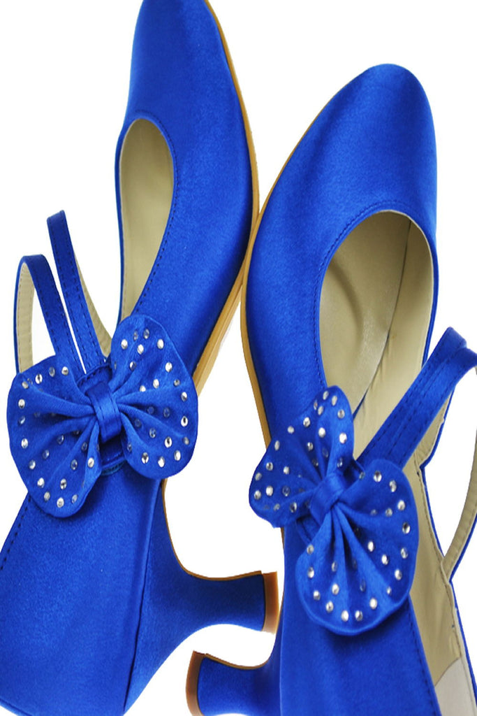 Beautiful Handmade Cheap Wedding Shoes With Bow And Strap S29