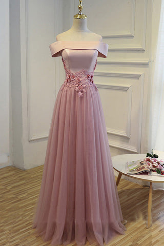 Cheap Pink Long Party Evening Dresses new Lace Up Women Formal Prom Gown OK140