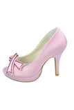 Beautiful Pink Beaded High Heel Peep Toe Girly Party Shoes S100