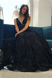 Beautiful Prom Dresses,Black Prom Gown,Lace Prom Dress,Long Prom Dresses