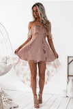 Sexy Homecoming Dresses,A line Homecoming Dress,Lace Homecoming Dresses,Short Homecoming Dress
